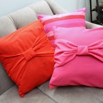 Easy sewing tutorial. 20 Minute Big Bow pillow cases - Rae Gun Ramblings