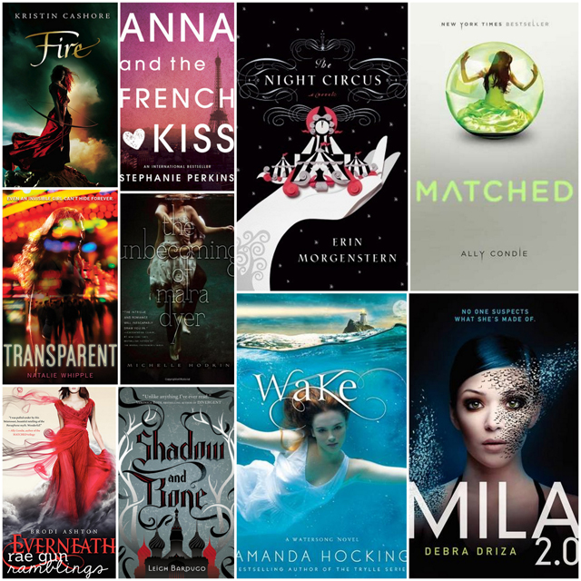 10 Great YA reads with awesome covers