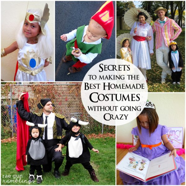 The Best Homemade Costume Tips for Halloween Success and Sanity - Rae ...