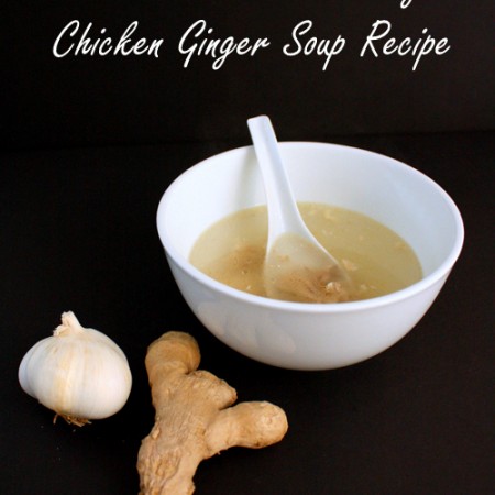 3 Ingredient Crock Pot Chicken and Ginger Soup perfect for when sick at Rae Gun Ramblings #Kleenextarget #PMedia #ad