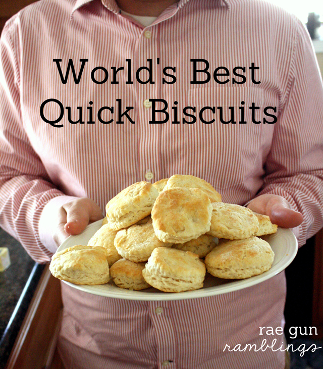 best quick biscuit recipe at Rae Gun Ramblings