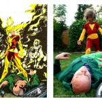 Dark Phoenix vs. Professor X DIY Costume remake - Rae Gun Ramblings