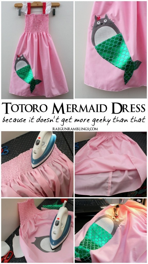 Mermaid Totoro Party and Dress - Rae Gun Ramblings