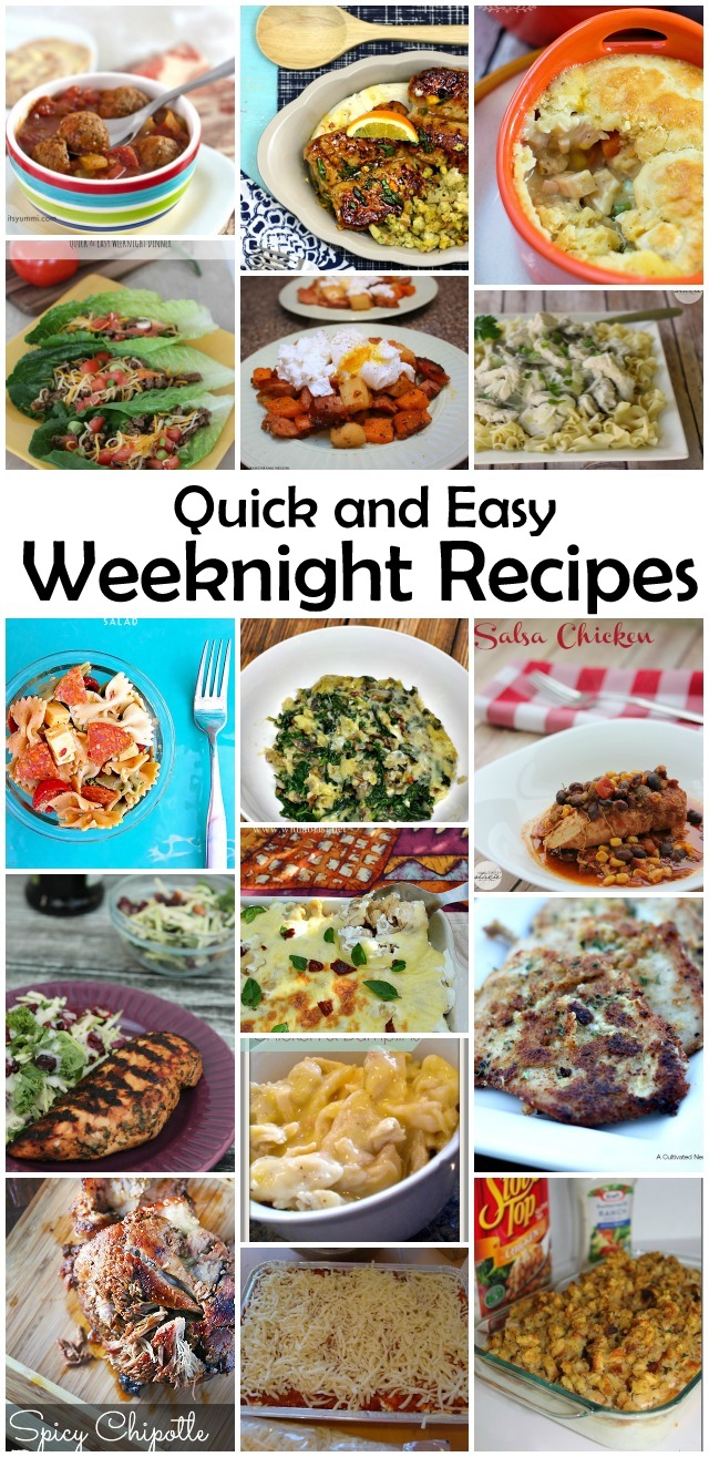 Easy Weeknight Meal Recipes Features - Rae Gun Ramblings