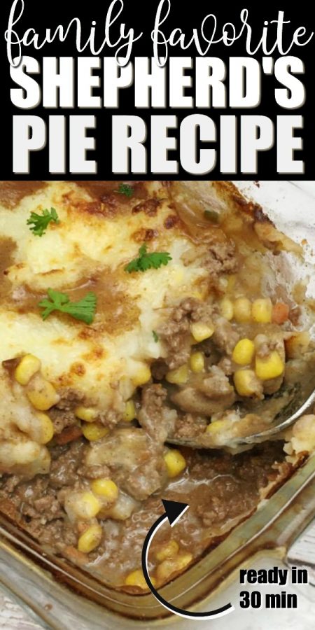 30 Minute Shepherd's Pie Recipe - Rae Gun Ramblings