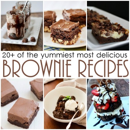 Go to list for delicious brownie recipes. Must try all these desserts.