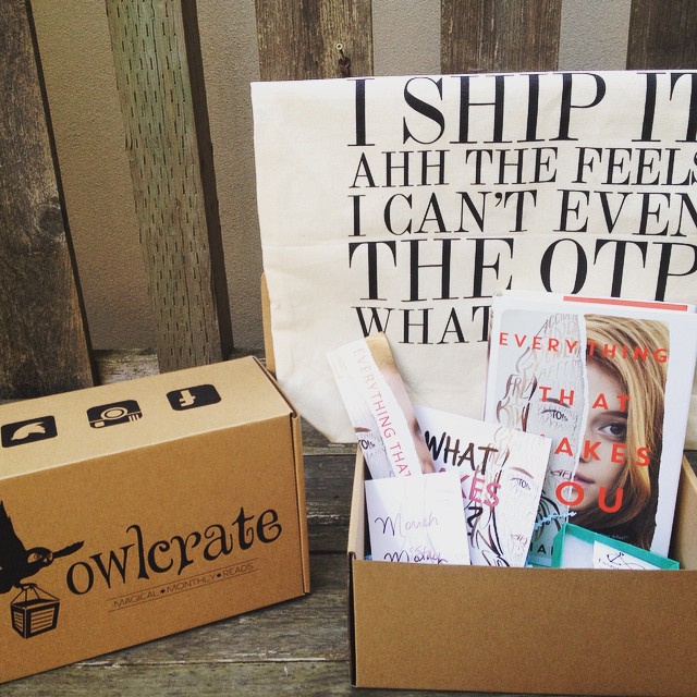 Owl Crate. perfect gift idea for book lovers.
