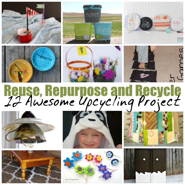 12 Awesome Upcycling Projects and Block Party - Rae Gun Ramblings