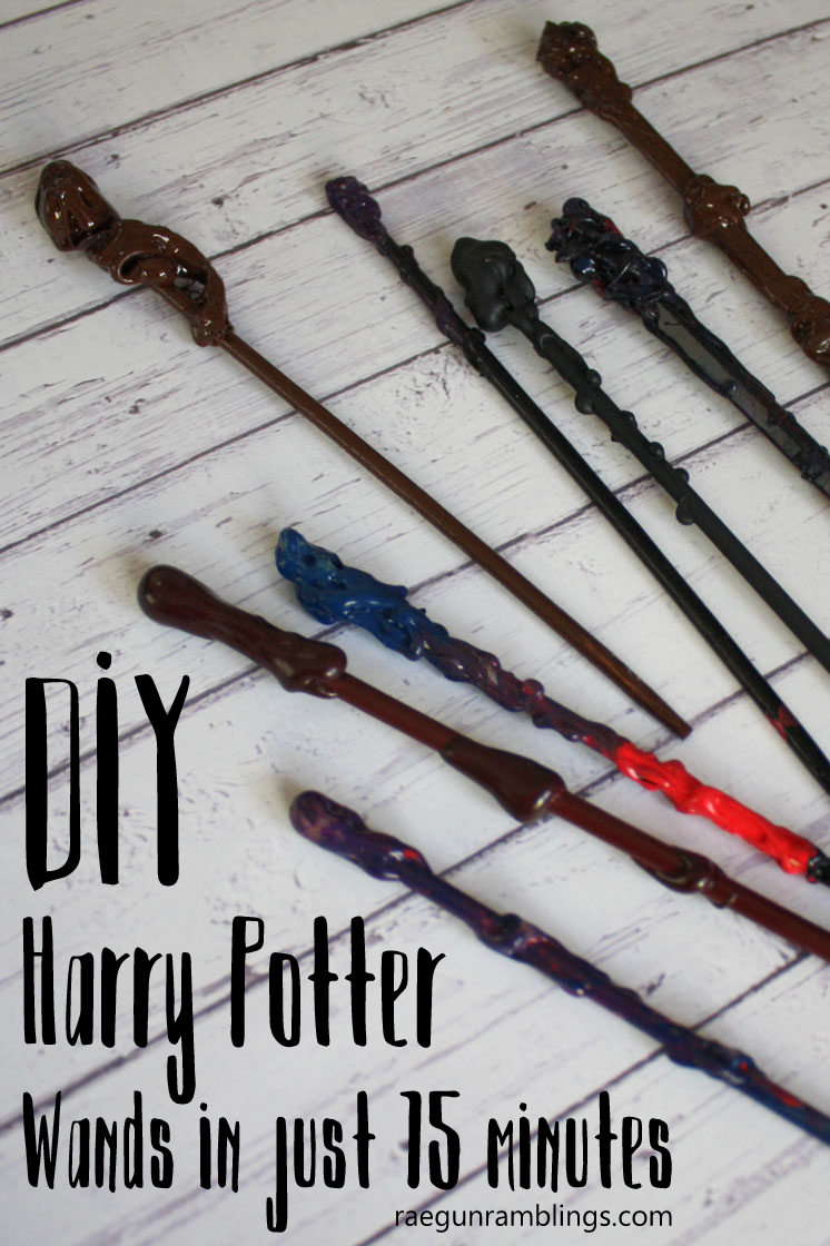 how to make harry potter wands for kids