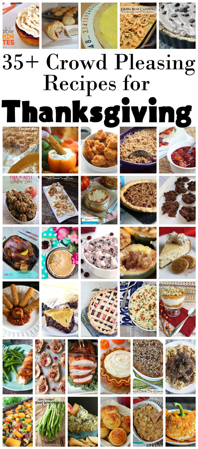35+ Traditional + Alternative Thanksgiving Recipes and Block Party ...
