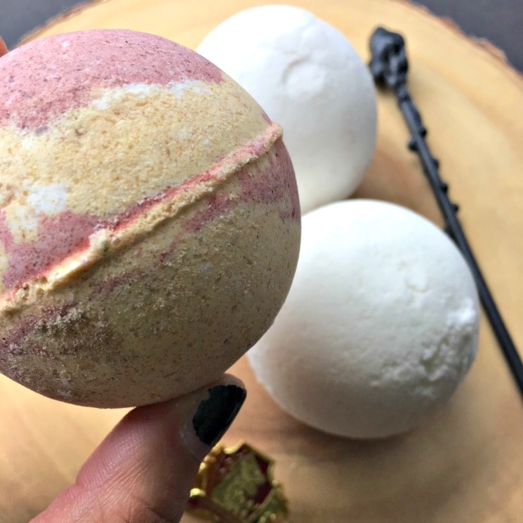 diy harry potter bath bombs