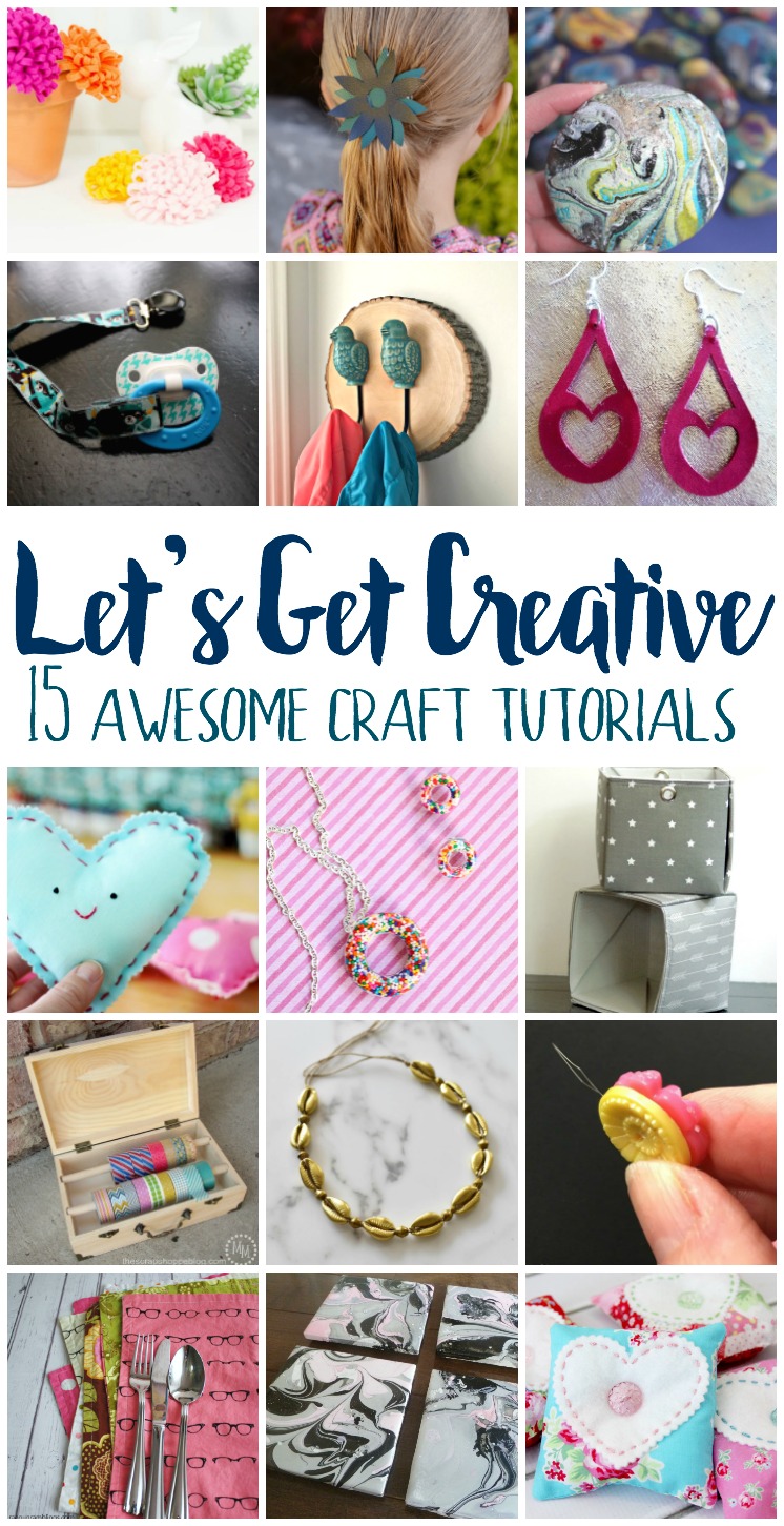 Let's Get Creative Crafty Tutorials - Coral + Co.
